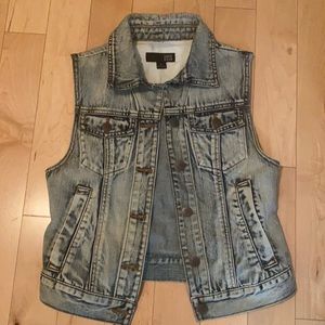 David Kahn designer Denim vest